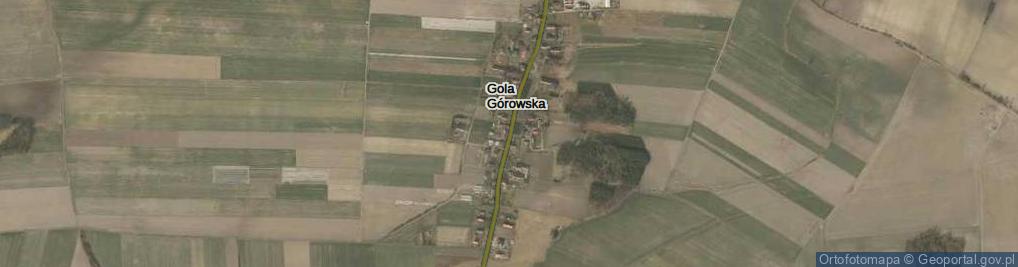 Zdjęcie satelitarne Gola Górowska ul.